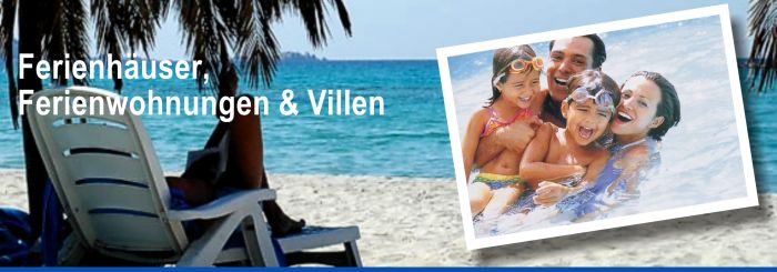 Ferienh�user & Ferienwohnungen - Mehr als 1500 ausgew�hlte und vor Ort gepr�fte Ferienh�user, Wohnungen, Hotels und Villen. Direkt buchbar, schnell und g�nstig.